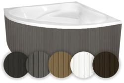 M-Acryl Everwood műanyag előlap sarok és aszimmetrikus kádakhoz - többféle színben