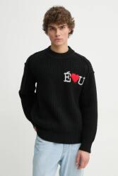 Études Studio gyapjú pulóver - fekete S