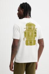 Napapijri pamut póló FLINT - bézs XL - answear - 18 990 Ft