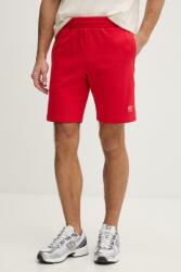 PUMA pamut rövidnadrág Essential Elevated - piros M