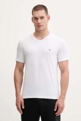 Emporio Armani Underwear férfi basic póló pamut elasztánnal 2-es csomag - fehér S