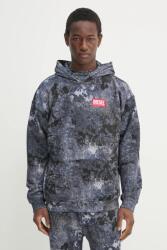 Diesel pamut melegítőfelső S-BOXT-HOOD-R8 SWEAT-SHIRT - szürke S