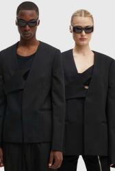 Heliot Emil gyapjú kabát - fekete XS