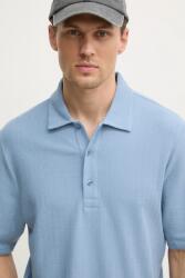 Filippa K pamut póló - kék S - answear - 43 990 Ft