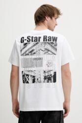 G-Star pamut póló - fehér M - answear - 15 990 Ft