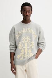 Nanushka pulóver gyapjúkeverékből - szürke S