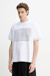 Heliot Emil t-shirt - fehér L - answear - 99 990 Ft