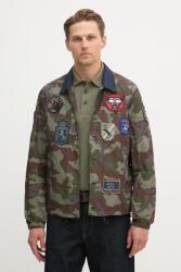 Aeronautica Militare rövid kabát - zöld 52 - answear - 149 990 Ft