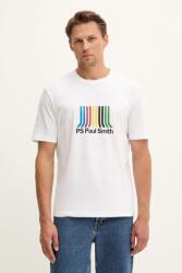 PS Paul Smith pamut póló - fehér M - answear - 23 990 Ft