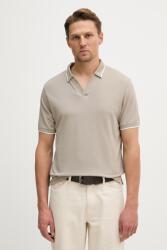 Giorgio Armani pamut póló - bézs M - answear - 41 990 Ft