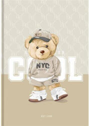 Shkolyaryk Publishing House Jegyzetfüzet, A4, kockás, 80 lap, keményfedeles, SHKOLYARYK "Cool (SB807080K) - tintasziget