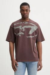 Diesel pamut póló T-BOXT-N14 - barna L