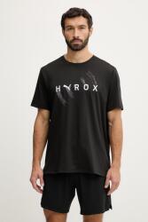 PUMA t-shirt Cloudspun HYROX - fekete M