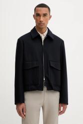 Barena Venezia gyapjú kabát Capospalla Magan - sötétkék 50