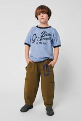 Bobo Choses gyerek nadrág Tic Tac Toe - zöld 99/110