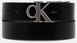Calvin Klein kétoldalas férfi bőröv - fekete 105