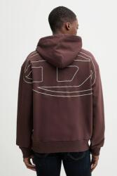Diesel pamut melegítőfelső S-MACS-HOOD-MEGOVAL-D - barna M