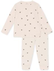 Konges Sløjd gyerek pamut pizsama - bézs 80