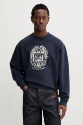 APC A. P. C. pamut melegítőfelső A. P. C. x MARC JACOBS - sötétkék XL