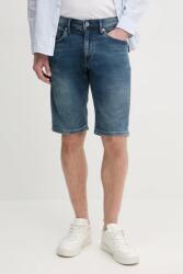 Pepe Jeans farmer rövidnadrág SLIM GYMDIGO SHORT TRACK - kék 29