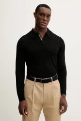 Paul Smith gyapjú pulóver - fekete L - answear - 73 990 Ft