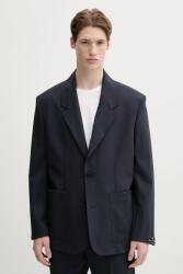 MSGM gyapjú kabát - sötétkék 48