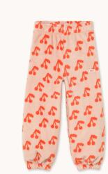 Tinycottons melegítőnadrág CHERRIES POLAR SWEATPANT - narancssárga 104