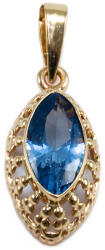 Ékszershop Kék köves galériás arany medál (1333784)