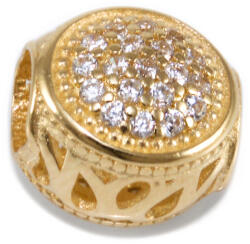 Ékszershop Köves áttört arany futó medál (1334579)