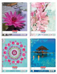 Herlitz Design Spa A4 80lapos vonalas spirálfüzet (11163961) - tintasziget