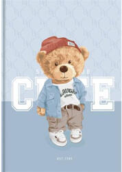 Shkolyaryk Publishing House Jegyzetfüzet, A4, kockás, 80 lap, keményfedeles, SHKOLYARYK "Cute (SB807035K) - tintasziget