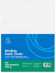 Bluering Hátlap, A4, 230 g. bőrhatású 100 db/csomag, Bluering® fehér - mystock