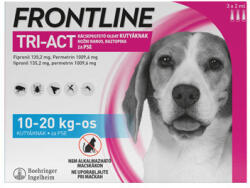 Frontline Tri-Act Cu picurare soluție pentru câini 10-20 kg 3X