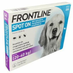 Frontline spot on câine L /20-40 kg/ 3x