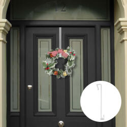 Family Collection Ajtódísz tartó - 35 cm - műanyag - átlátszó (58951)