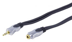 Nedis sztereo audio hosszabbító kábel - 3.5 mm jack dugó / aljzat - Réz - 10 m (CAGC22050AT100)
