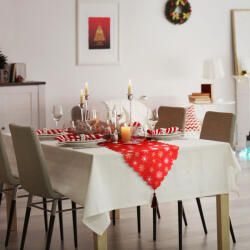 Family Collection Karácsonyi asztalterítő futó - 180 x 35 cm (58535E) - muszakiwebbolt