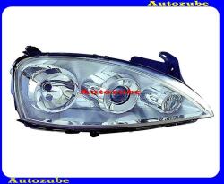 OPEL CORSA C 2003.09-2010.09 /X01/ Fényszóró jobb XENON (D2S/H7) (izzó és elektronika nélkül) DEPO /RENDELÉSRE/ 442-1136R-LDHEM