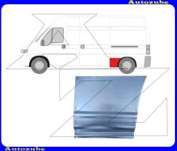 FIAT DUCATO 2 1994.03-2001.12 /230, 244/ Hátsó sárvédő első rész bal "közép és hosszú kivitel" (külső javítólemez) POTRYKUS P57028341
