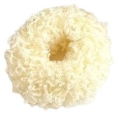 Hair Power plüss hajgumi, ekrü - hajvarazs