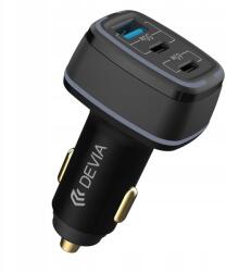 DEVIA EA361 Autós Töltő - Fekete (BRA013528) (BRA013528)