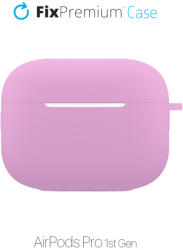 FixPremium - Silicon Caz pentru AirPods Pro, lila