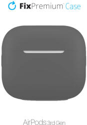 FixPremium - Silicon Caz pentru AirPods 3, space grey