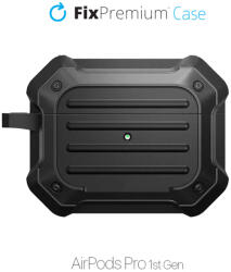 FixPremium - Caz Unbreakable pentru AirPods Pro, negru