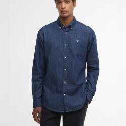 Barbour Denim Crest Tailored Long-Sleeved Shirt - Indigo - XL