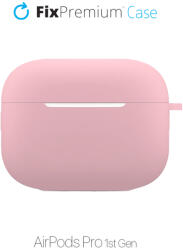 FixPremium - Silicon Caz pentru AirPods Pro, roz