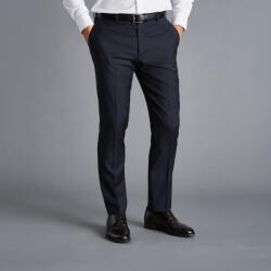 Charles Tyrwhitt Natural Stretch Twill Trousers - Navy - Classic fit | 38 (Befejezetlen) | 38