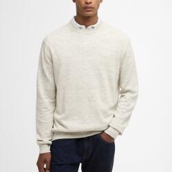 Barbour Flaxby Linen Blend Crew Neck - Neutral - L