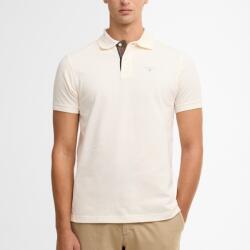 Barbour Tartan Pique Polo Shirt - Whisper White - XXXL