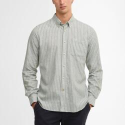 Barbour Nelson Striped Long-Sleeved Tailored Shirt - Bleached Olive - S